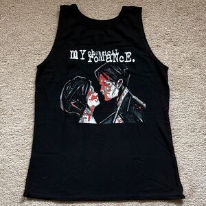 Dolls Kill Black Graphic Tank Top